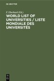 World List of Universities / Liste Mondiale des Universités