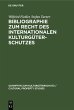 Bibliographie zum Recht des... - Bild 1