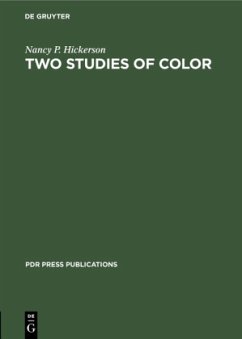 Two Studies of Color - Hickerson, Nancy P.