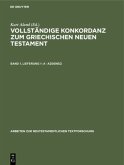 A - sth ni / Vollständige Konkordanz zum griechischen Neuen Testament Band 1, Lieferung 1