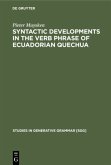 Syntactic Developments in the Verb Phrase of Ecuadorian Quechua