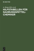 Hilfstabellen für Nahrungsmittel-Chemiker