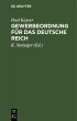 Gewerbeordnung für das Deutsche Reich - Bild 1