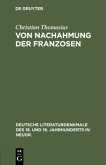 Von Nachahmung der Franzosen