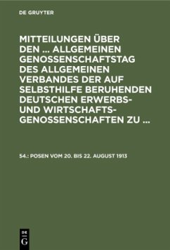 Cover Posen vom 20. bis 22. August 1913