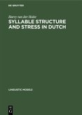 Syllable Structure and Stress in Dutch