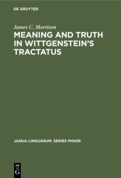 Meaning and Truth in Wittgenstein¿s Tractatus - Morrison, James C.