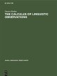 The Calculus of Linguistic Observations - Bild 1