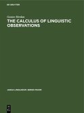 The Calculus of Linguistic Observations