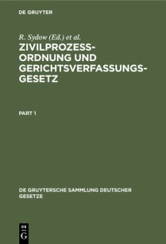 Zivilprozeßordnung und Gerichtsverfassungsgesetz