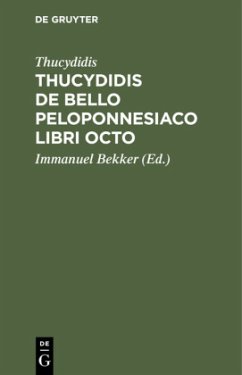 Thucydidis de bello peloponnesiaco libri octo - Thucydidis