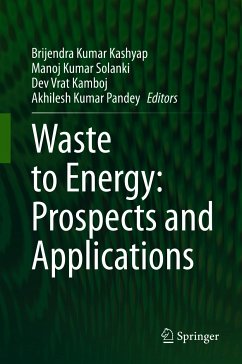 Waste to Energy: Prospects and Applications (eBook, PDF)