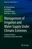 Management of Irrigation and Water Supply Under Climatic Extremes (eBook, PDF)