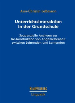 Unterrichtsinteraktion in der Grundschule (eBook, PDF) - Leßmann, Ann-Christin