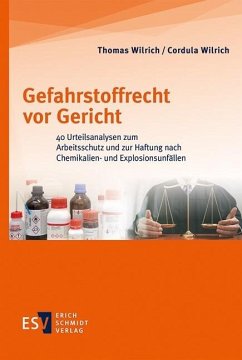 Gefahrstoffrecht vor Gericht (eBook, PDF) - Wilrich, Cordula; Wilrich, Thomas