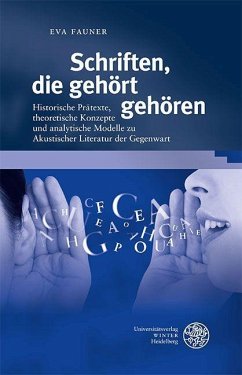 Schriften, die gehört gehören (eBook, PDF) - Fauner, Eva