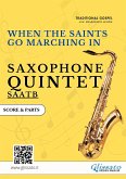 Saxophone Quintet (score & parts) &quote;When The Saints Go Marching In&quote; (fixed-layout eBook, ePUB)