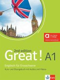 Great! A1, 2nd edition. Kurs- und Übungsbuch mit Audio