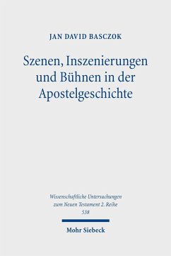 Cover Szenen, Inszenierungen und Bühnen in der Apostelgeschichte (eBook, PDF)