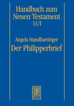 Der Philipperbrief - Standhartinger, Angela