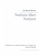 Notizen über Notizen - Bild 1