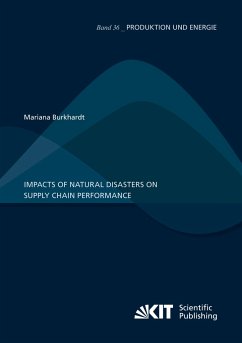 Impacts of natural disasters on supply chain performance - Burkhardt, Mariana