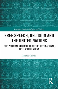 Free Speech, Religion and the United Nations - Í Skorini, Heini