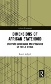 Dimensions of African Statehood