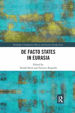 Cover De Facto States in Eurasia