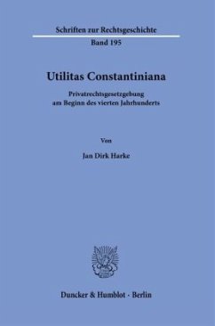 Cover Utilitas Constantiniana.
