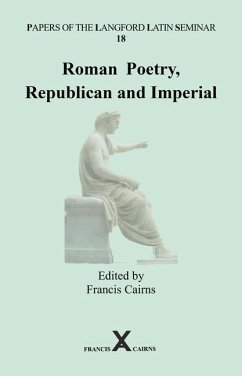 Roman Poetry, Republican and Imperial