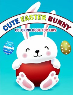Cute Easter Bunny Coloring Book For Kids - Books, Deeasy
