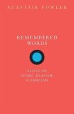 Remembered Words: Essays on Genre, Realism, and Emblems