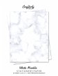 White Marble Stationery Paper - Bild 1
