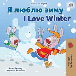 I Love Winter (Ukrainian English Bilingual Children's Book) - Admont, Shelley; Books, Kidkiddos