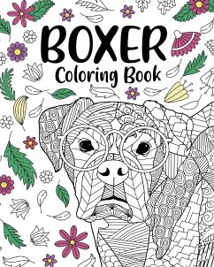 Boxer Dog Coloring Book - Paperland