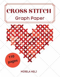 Cross Stitch Graph Paper(110 Pages) - Mirela, Helj