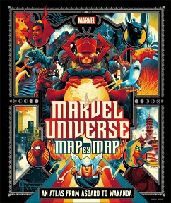 Marvel Universe Map by Map - Hill, James; Jones, Nick