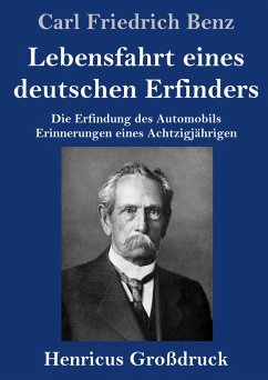 Cover Lebensfahrt eines deutschen Erfinders (Großdruck)