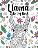 Llama Coloring Book