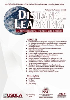 Distance Learning Volume 17 Issue 3 2020