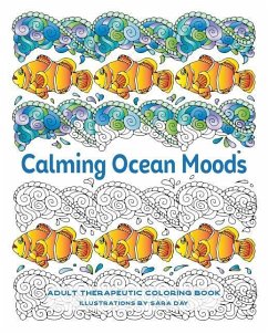 Calming Ocean Moods: Adult Therapeutic Coloring Book