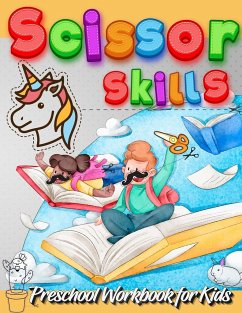 Cover Scissor Skills Preschool Workbook for Kids