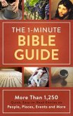 The 1-Minute Bible Guide: More Than 1,250 Quick, Easy-To-Read Entries on People, Places, Events, and More