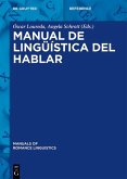 Manual de lingüística del hablar (eBook, ePUB)