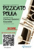 Clarinet Quintet score of "Pizzicato Polka" (fixed-layout eBook, ePUB)