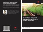 Guidelines for good cultivation practice in forest nurseries