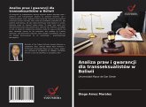 Analiza praw i gwarancji dla transseksualistów w Boliwii