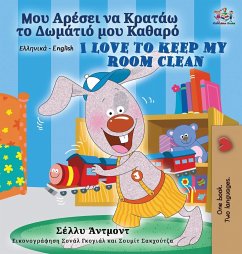 I Love to Keep My Room Clean (Greek English Bilingual Book for Kids) - Admont, Shelley; Books, Kidkiddos