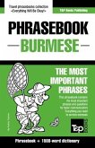 Phrasebook - Burmese - The most important phrases: Phrasebook and 1500-word dictionary